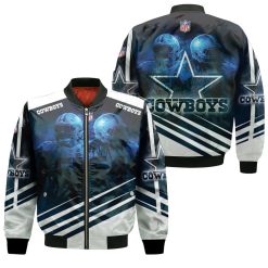 Leighton Vander Esch & Jaylon Smith Dallas Cowboys 3d Bomber Jacket