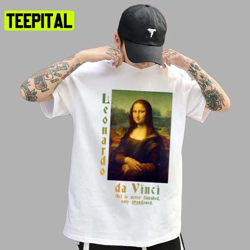 Leonardo Da Vinci 500th Anniversary Mona Lisa Unisex T-Shirt