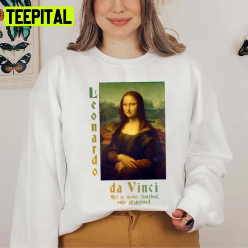 Leonardo Da Vinci 500th Anniversary Mona Lisa Unisex T-Shirt