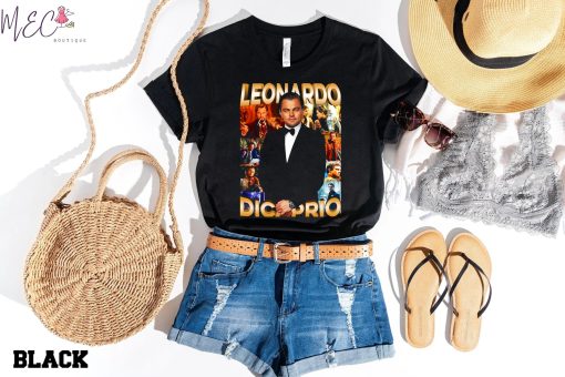 Leonardo Di Caprlo Retro Dicaprio Graphic998 Titaniic Django 90s Movie Unisex T-Shirt