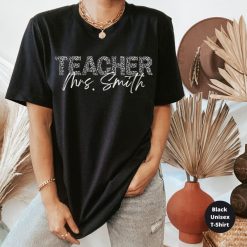 Leopard Teacher Team Shirt