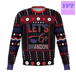 Let’s Go Brandon For For Meme 3d Ugly Christmas Sweater