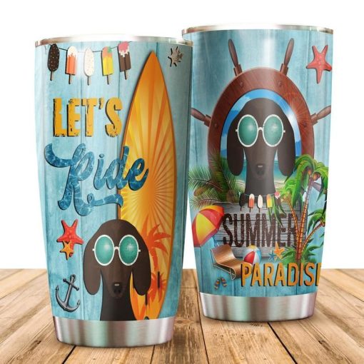 Let’s Ride, Summer Paradise Stainless Steel Cup