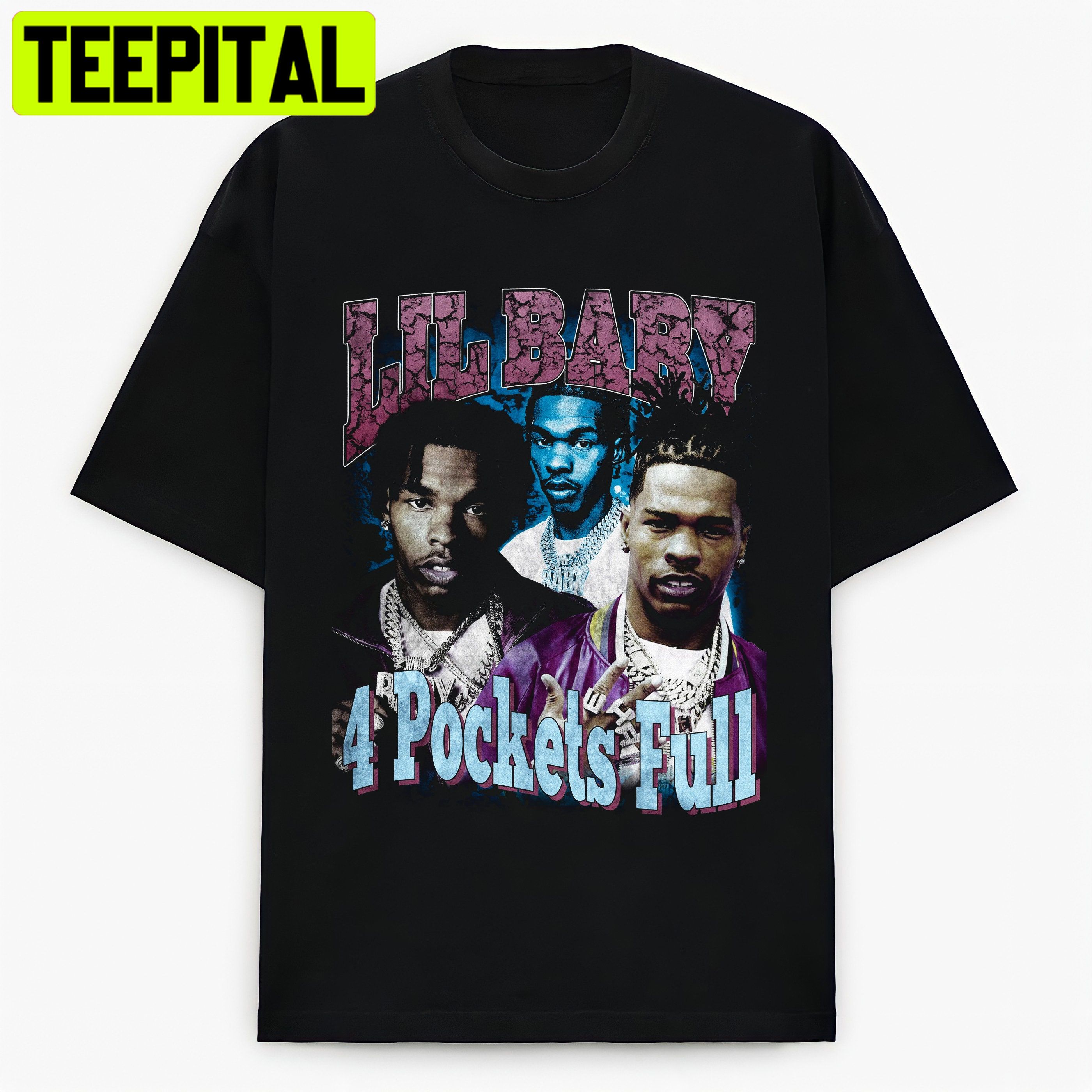 Lil Baby Hip Hop Vintage Bootleg Retro 90sTrending Unisex Shirt