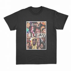 Lil Tjay Collage Retro Illustration Unisex T-Shirt