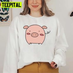 Little Pink Gy Funny Pig Design Unisex Sweatshirt