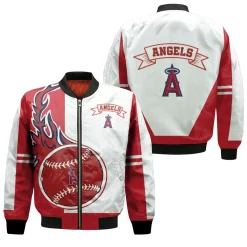 Los Angeles Angels 3d Bomber Jacket