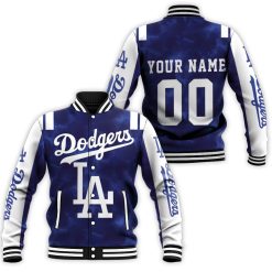 Los Angeles Dodgers Mlb Fan 3d Personalized Baseball Jacket