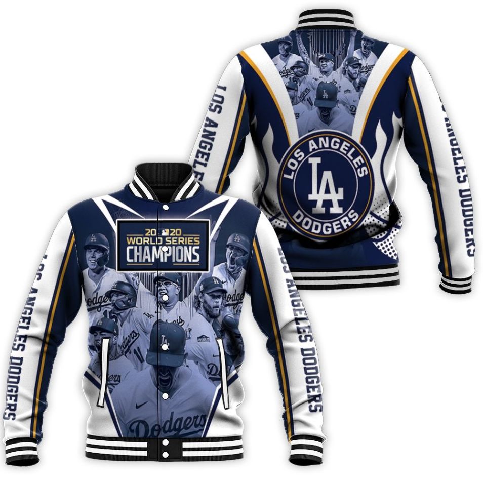 Los Angeles Dodgers World Series Champions Baseball Baseball Jacket –  Teepital – Everyday New Aesthetic Designs