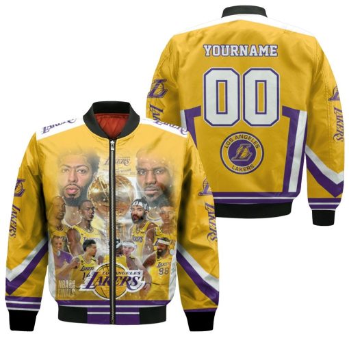 Los Angeles Lakers Champions Nba Western Personalized Bomber Jacket