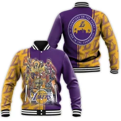 Los Angeles Lakers Legend Nba Western Conference Baseball Jacket