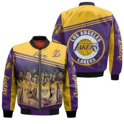 Los Angeles Lakers Nba Logo Western Conference Bomber Jacket