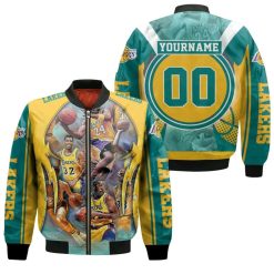 Los Angeles Lakers Player Photo Western Conference Bomber Jacket