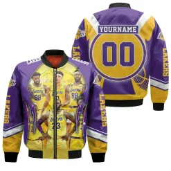 Los Angeles Lakers Player Western Conference Bomber Jacket