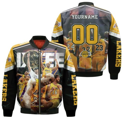 Los Angeles Lakers Sixteen Western Conference Bomber Jacket