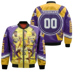 Los Angeles Lakers Western Conference Thank You Fans Bomber Jacket