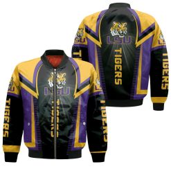 Lsu Tigers Ncaa Fan For Tigers Lover 3d Jersey Bomber Jacket