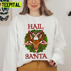 Mad Reindeer Design Santa Christmas Unisex Sweatshirt