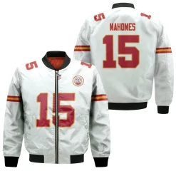 Mahomes 15 Kansas City Chiefs For Nfl Fan 3d Bomber Jacket