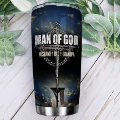 Man Of God Stainless Steel Cup