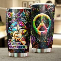 March Girl Hippie Stainless Steel Cup