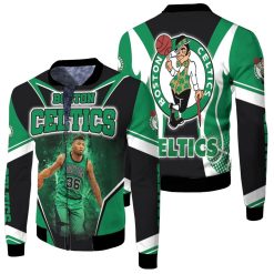 Marcus Smart 36 Boston Celtics Wallpapers Fleece Bomber Jacket