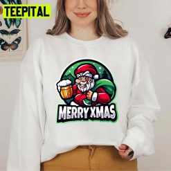 Marria Merry Xmas 2021 Design Santa Unisex Sweatshirt