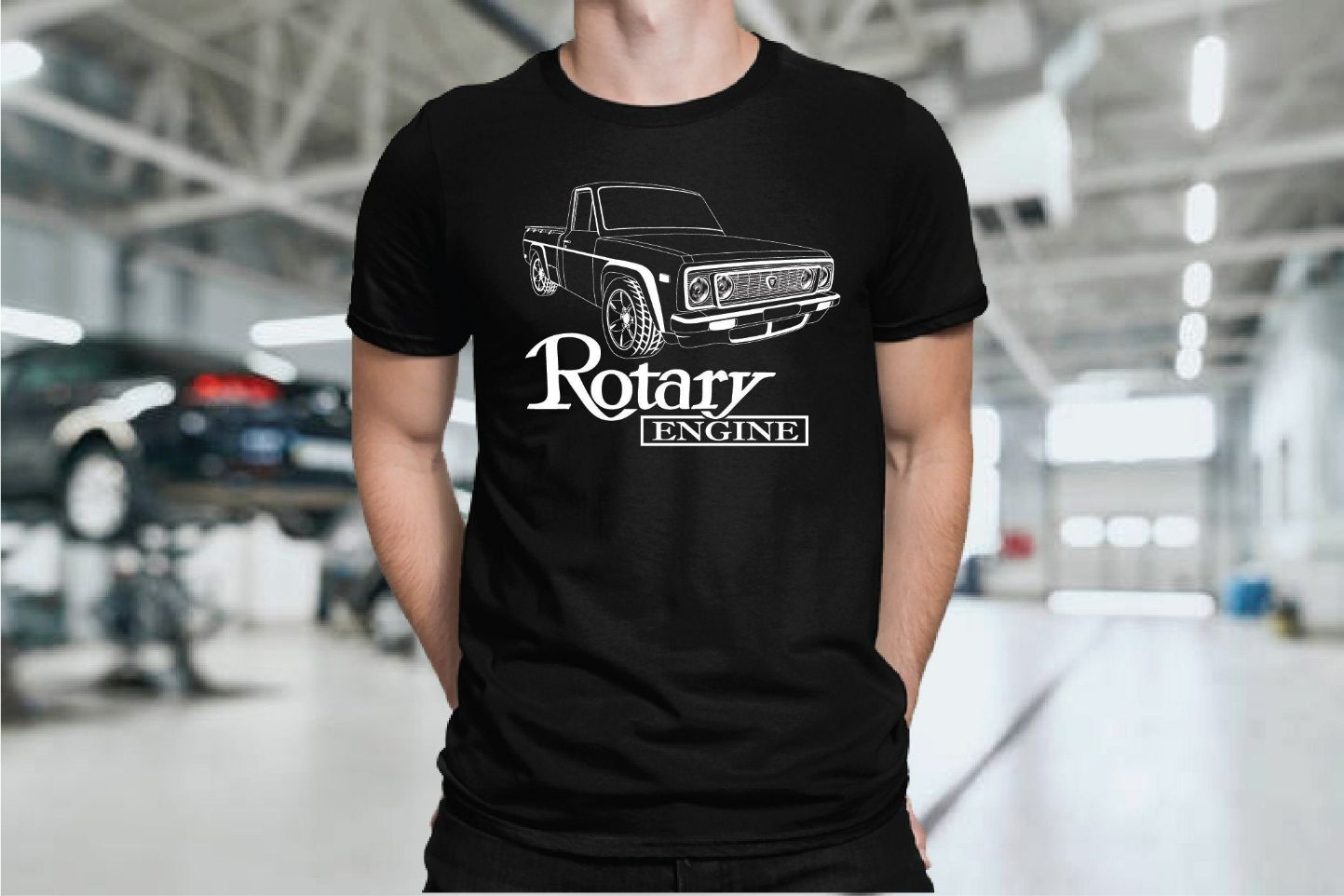 Mazda Rotary REPU Rotary Pick Up Truck 13B Rotary Engine Rotary Power T-Shirt