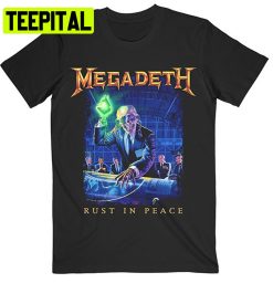 Megadeth Rust In Peace Tracklist Trending Unisex Shirt