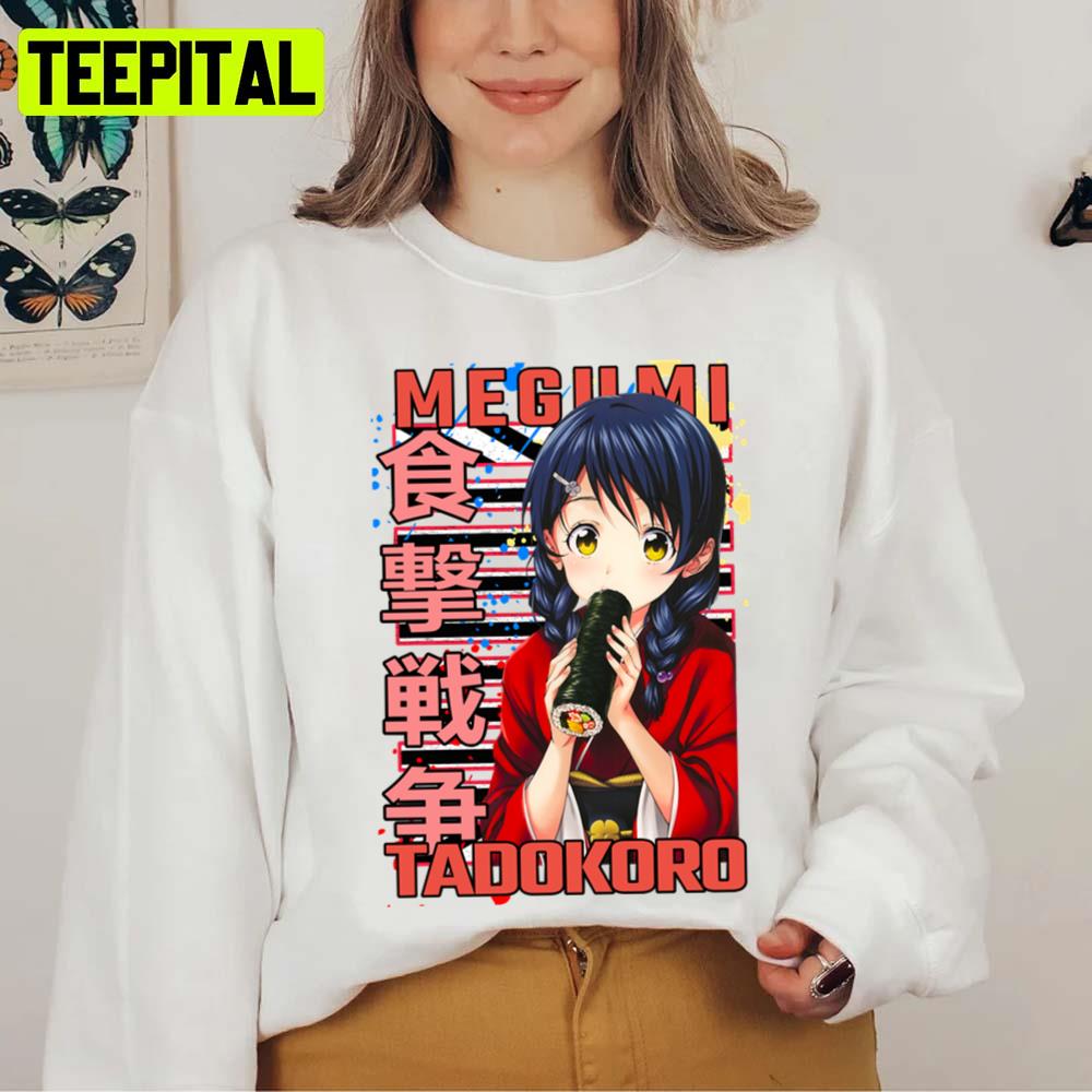 XSLGOGO Food Wars: Shokugeki no Soma T Shirt Unisex Anime Graphic