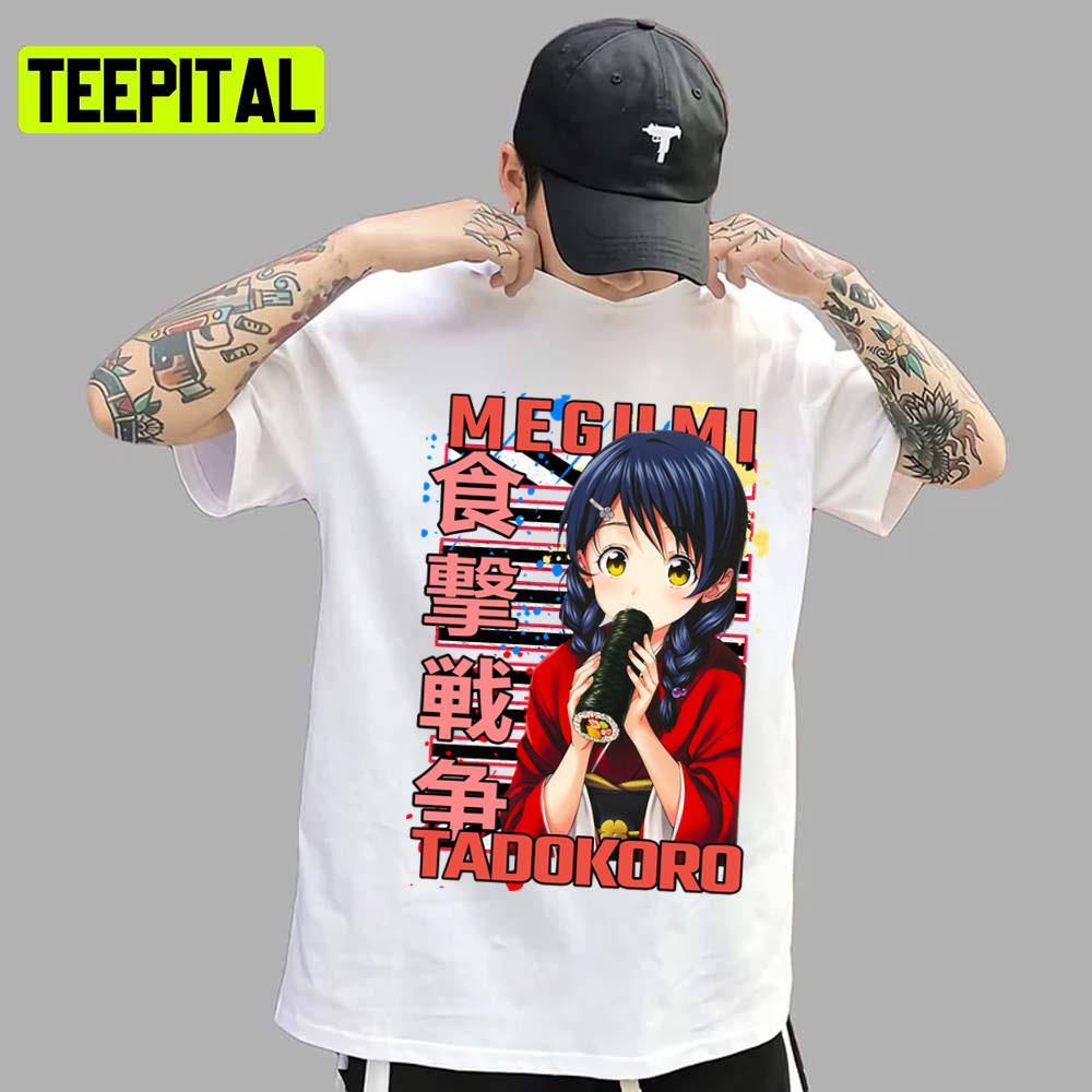 XSLGOGO Food Wars: Shokugeki no Soma T Shirt Unisex Anime Graphic