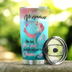 Mermaid No Fear Stainless Steel Cup