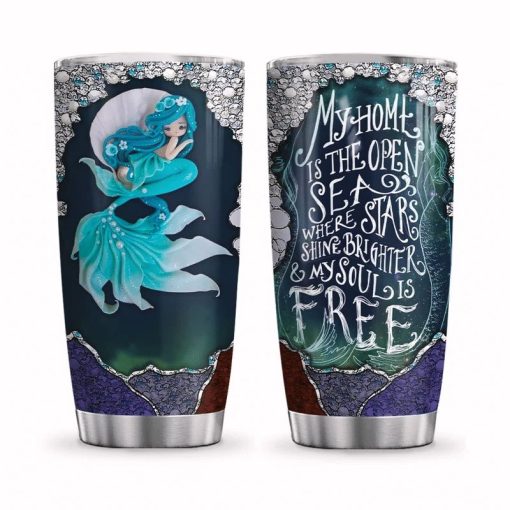 Mermaid Sea Stainless Steel Cup