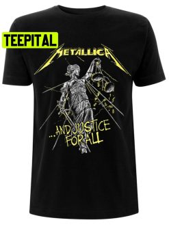 Meta Band And Justice For All Tracklisting Trending Unisex Shirt