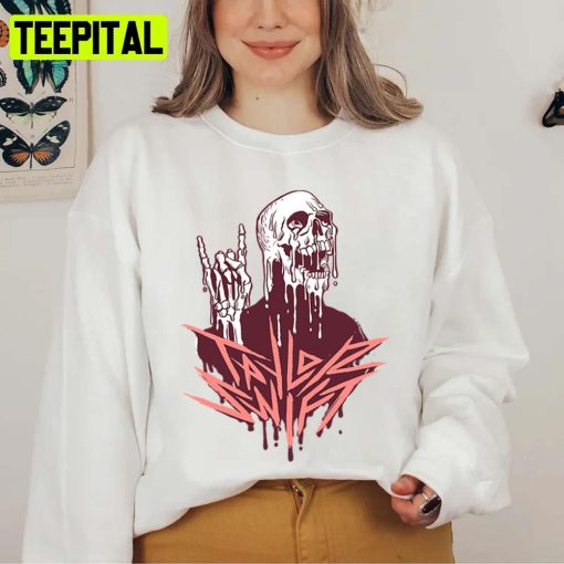 Metal Swift Halloween Graphic Unisex Sweatshirt