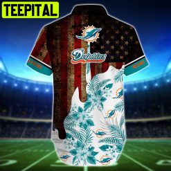 Miami Dolphins NFL Galaxy Summer Hawaiian Shirt