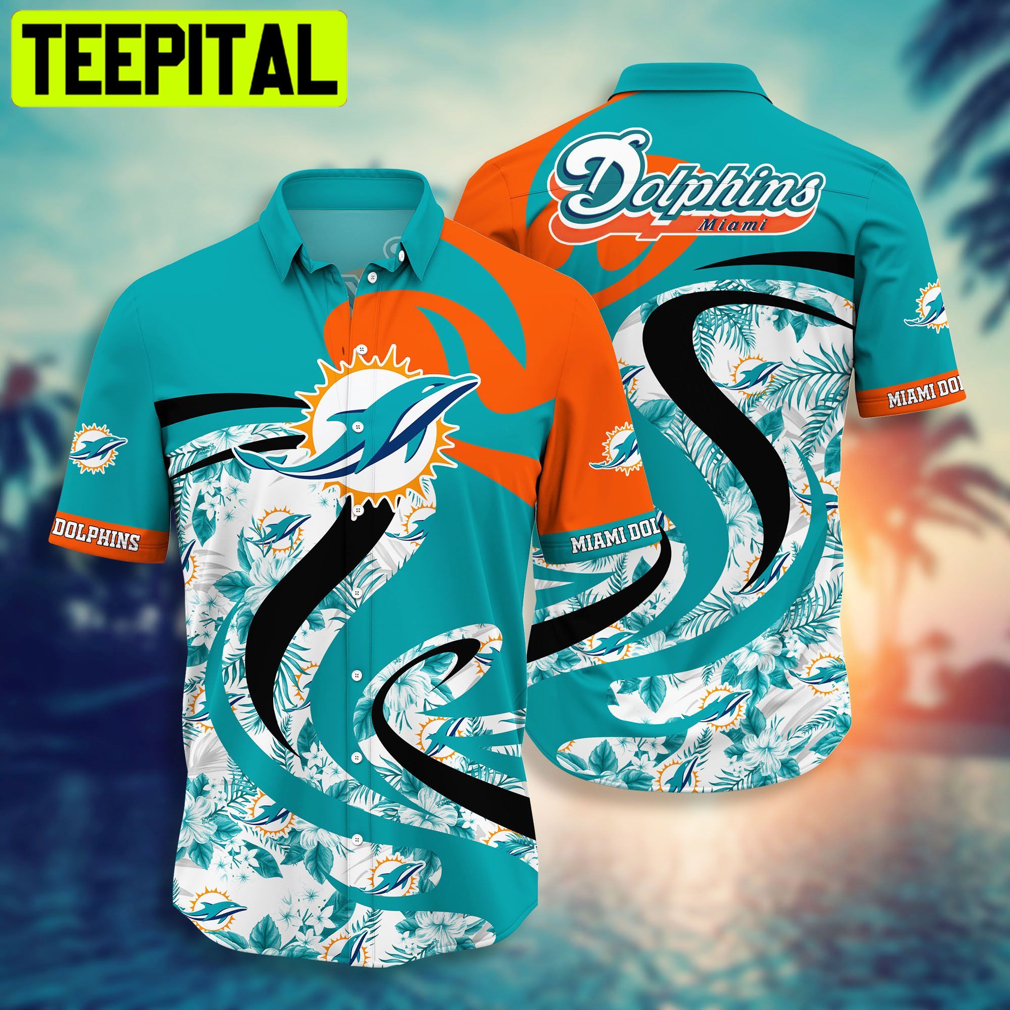Miami Dolphins NFL Hawaiian Shirt Style Hot Trending Hawaiian Shirt