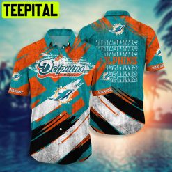 Miami Dolphins NFL Hawaiian Style Shirt Short 3D For Fans Hawaiian Shirt