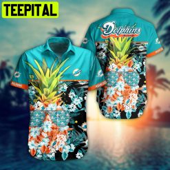 Miami Dolphins NFL Pineapple New Trending Hawaiian Shirt