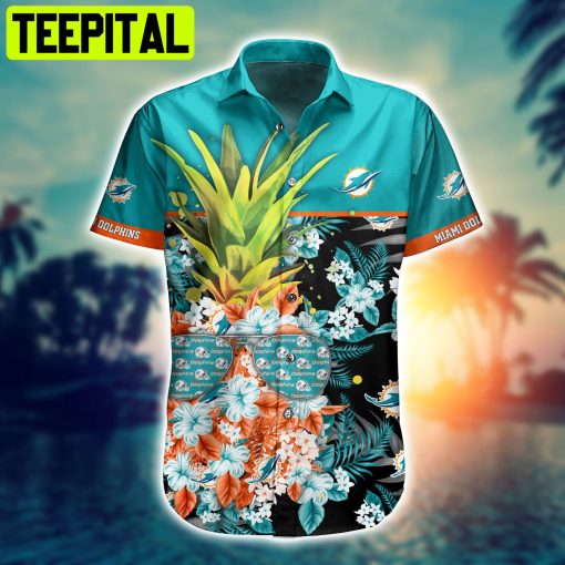 Miami Dolphins NFL Pineapple New Trending Hawaiian Shirt