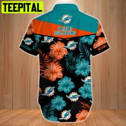 Miami Dolphins NFL & Short 3D Summer 01 Hawaiian Shirt