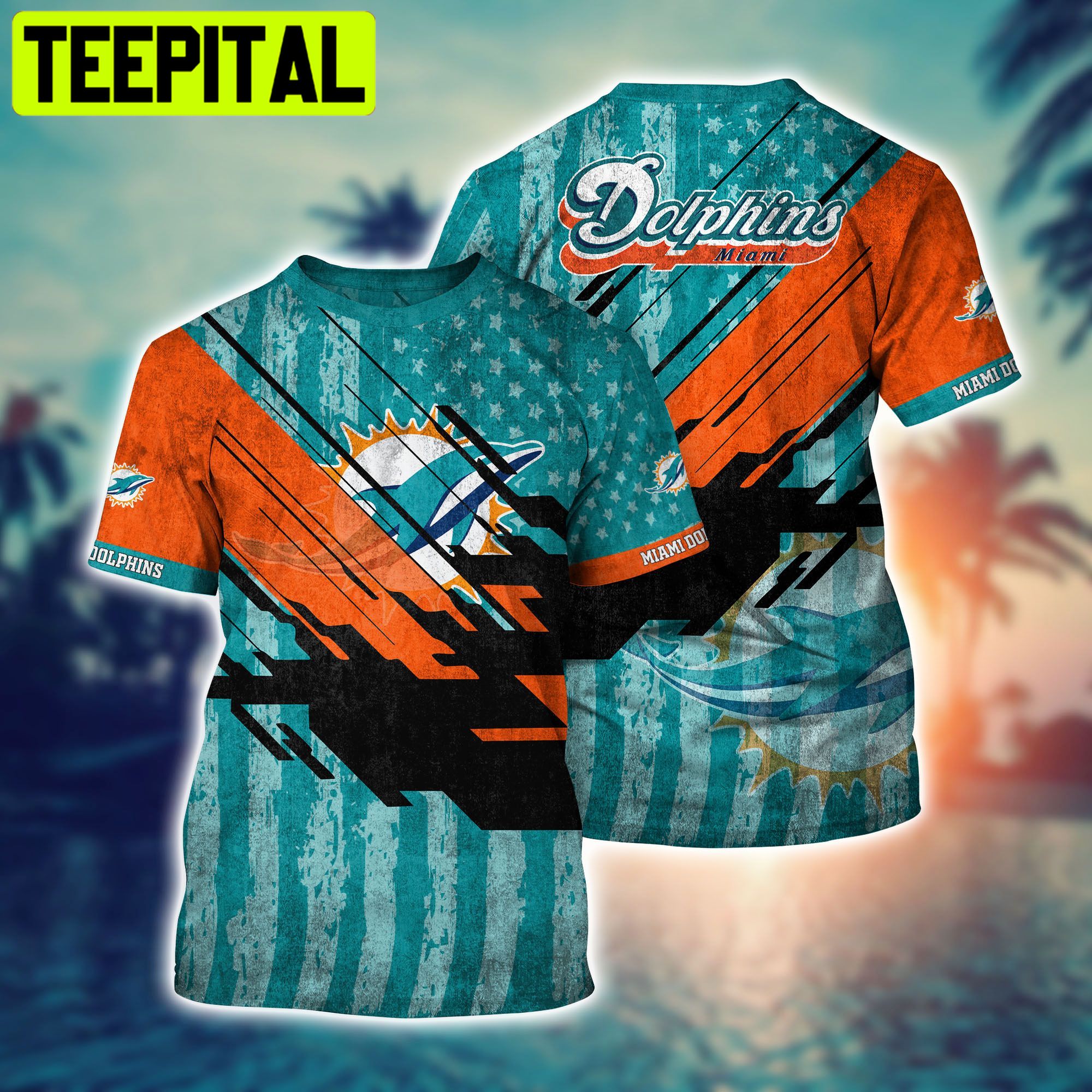 Miami Dolphins NFL Short Style Hot Trending 3D 01 Hawaiian Shirt