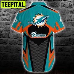 Miami Dolphins NFL Short T-shirt 3D For Fans Hawaiian Shirt