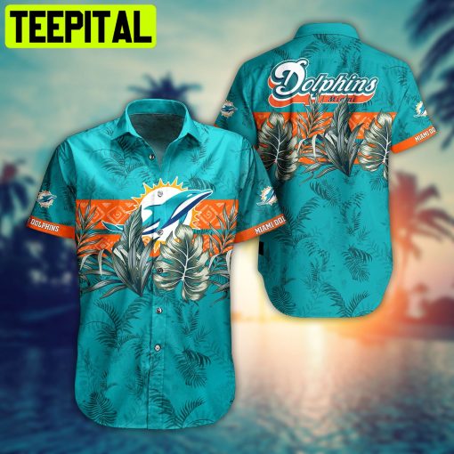 Miami Dolphins NFL Short T-shirt Trending Summe Hawaiian Shirt