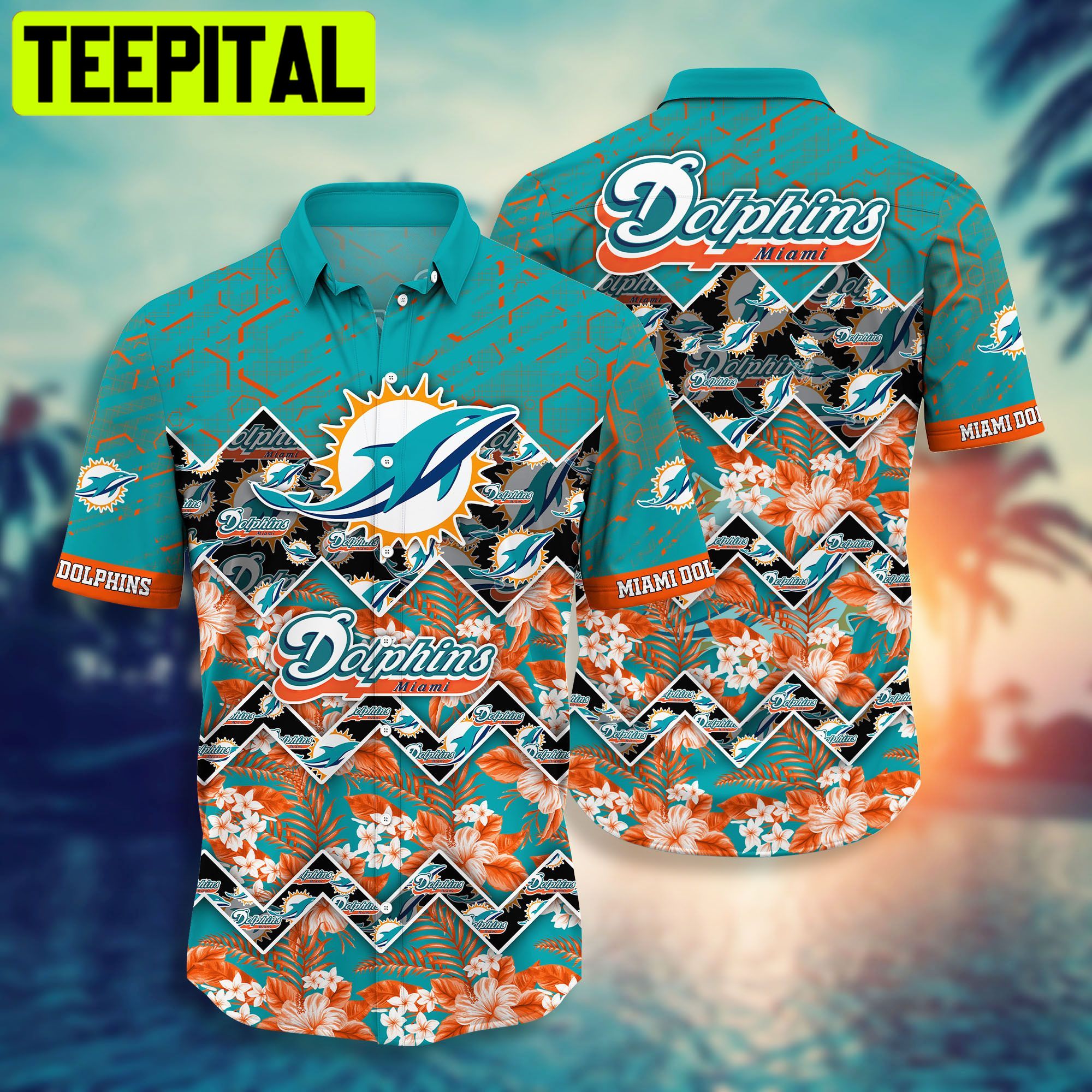 Miami Dolphins NFL Style Hot Trending Hawaiian Shirt