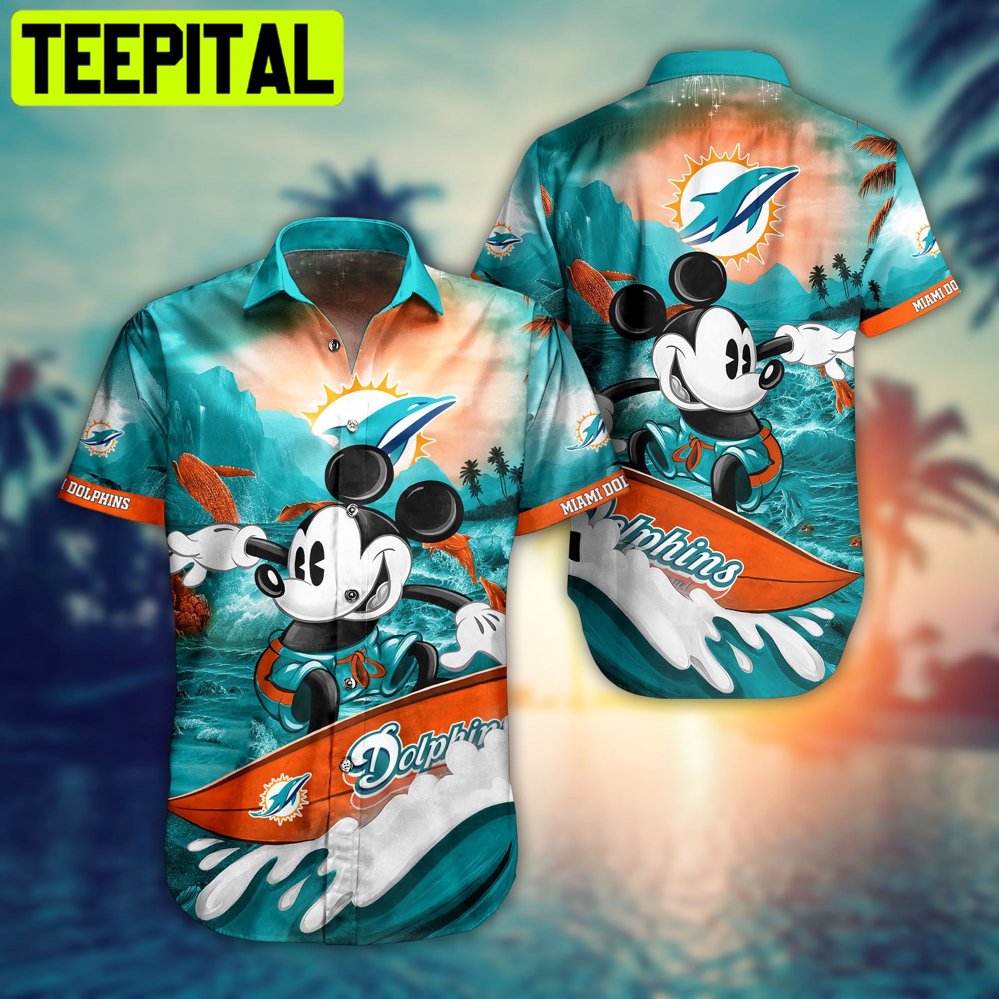 Miami Dolphins NFL Trending Summer 2021 Hawaiian Shirt