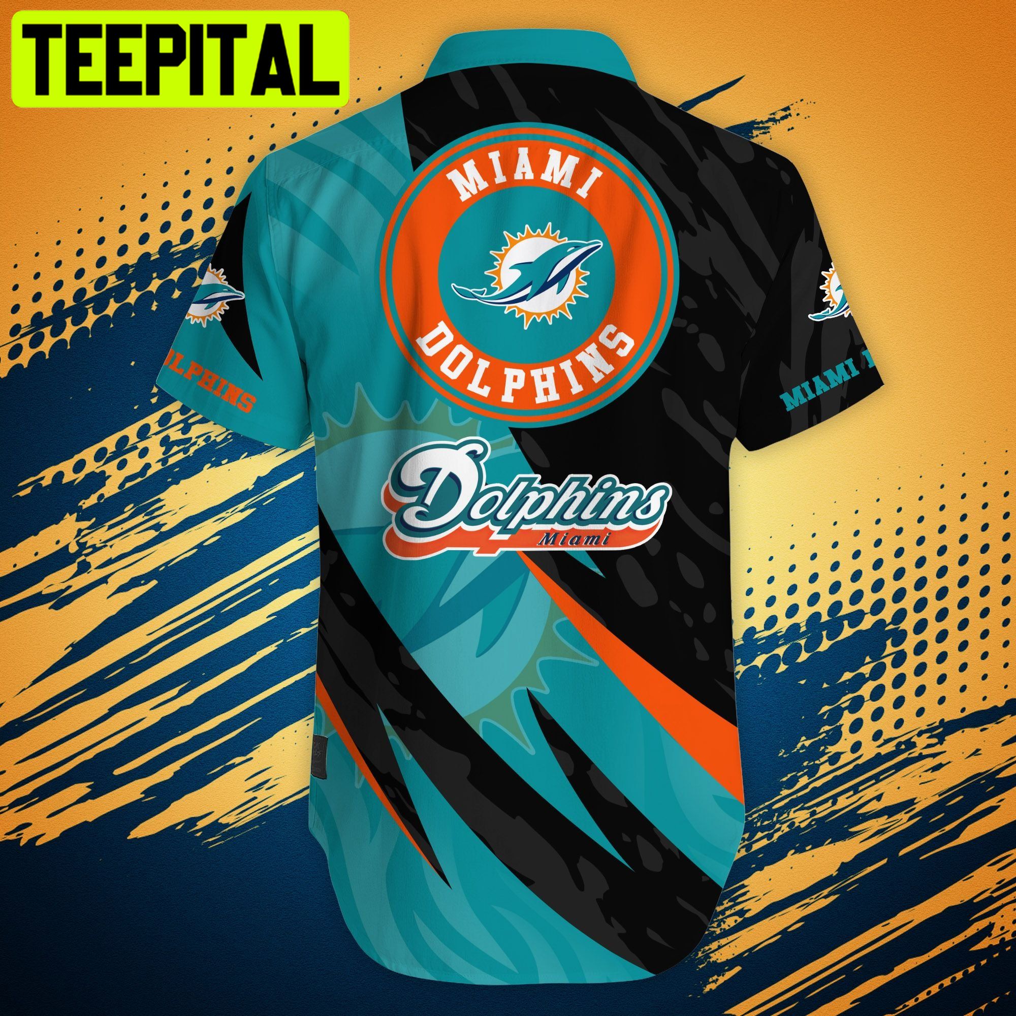 Miami Dolphins Hawaiian Shirt 99 Micheal Football Team 3d