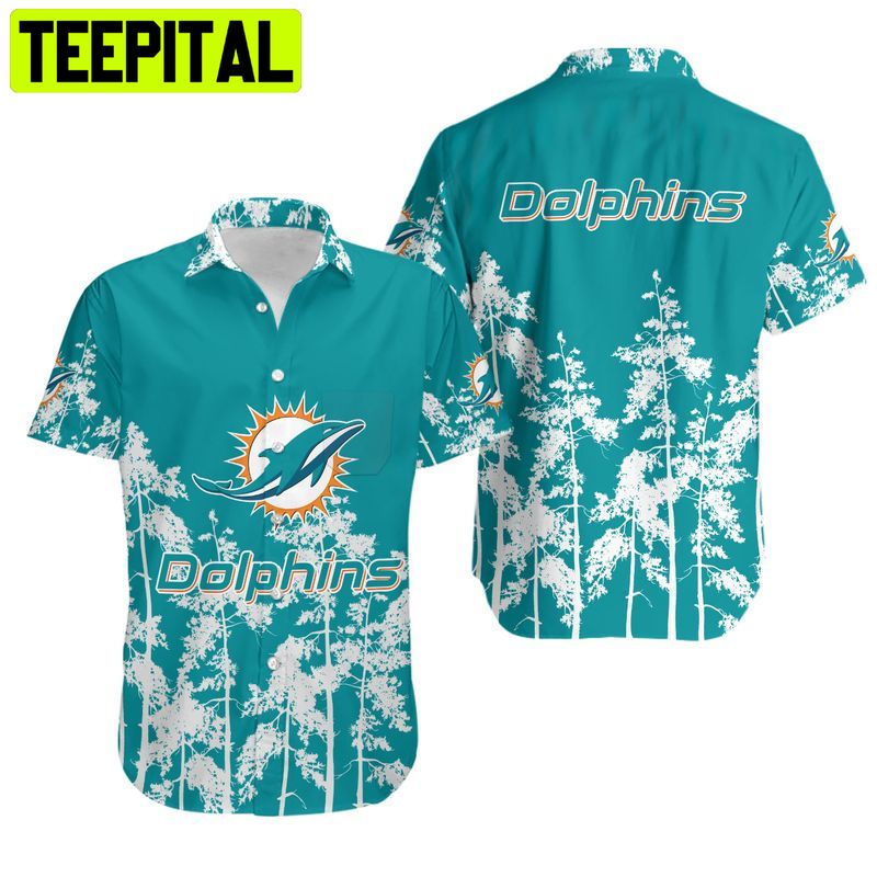 Miami Dolphins Secret Forest Hawaiian Shirt