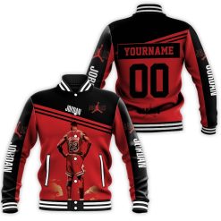 Michael Jordan 23 Chicago Bulls Standings Personalized Baseball Jacket