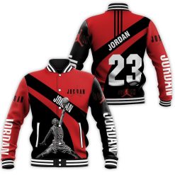 Michael Jordan Chicago Bulls Jump Shot Baseball Jacket